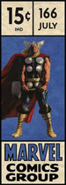 Komar Thor Retro Comic Box Non Woven Wall Mural 100x280cm 2 Panels | Yourdecoration.com