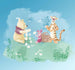 Komar Winnie Pooh Picnic Non Woven Wall Mural 300x280cm 6 Panels | Yourdecoration.com