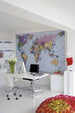 Komar World Map Wall Mural 270x188cm | Yourdecoration.com