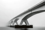 Wizard+Genius Bridge Architecture Non Woven Wall Mural 384x260cm 8 Panels | Yourdecoration.com