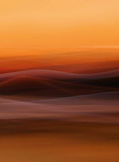 Wizard+Genius Orange Fog Non Woven Wall Mural 192x260cm 4 Panels | Yourdecoration.com