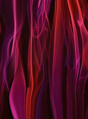 Wizard+Genius Red Smoke Non Woven Wall Mural 192x260cm 4 Panels | Yourdecoration.com