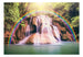 Wall Mural - Magical Waterfall 300x210cm - Non-Woven Murals